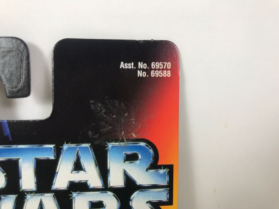 STAR WARS The Power Of The Force Luke Skywalker in Dagobah Fatigues Kenner Tonka Hasbro 1995 69570/69588 New On Card [Photo 3]