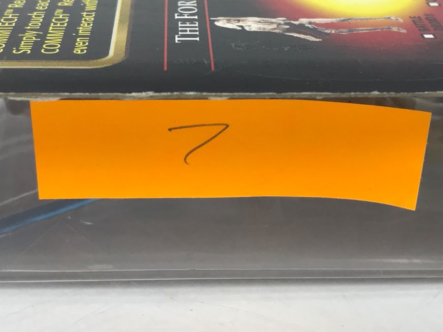 STAR WARS Episode 1 Obi-Wan Kenobi Jedi Duel With LightSaber CommTech Chip Collection 1 Hasbro 1998 84085/84073 New On Card [Photo 11]