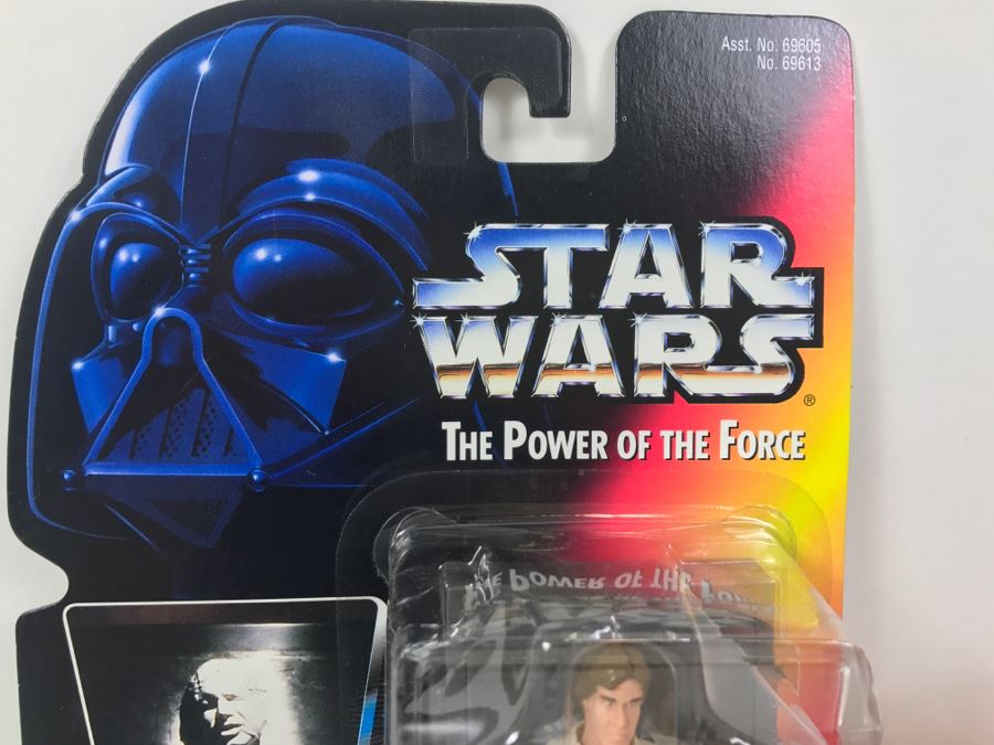 STAR WARS The Power Of The Force Han Solo In Carbonite Block Kenner Hasbro 1996 69605/69613 New On Card [Photo 4]