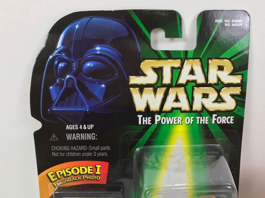 STAR WARS The Power Of The Force Yoda With Cane And Boiling Pot Episode 1 FlashBack Photo Kenner Hasbro 1998 69680/84039 New On Card [Photo 2]