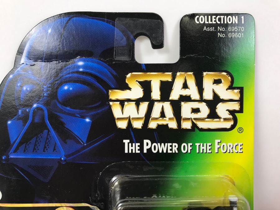 STAR WARS The Power Of The Force Sandtrooper with Heavy Blaster Rifle Collection 1 Kenner Hasbro 1996  69570/69601 New On Card [Photo 2]