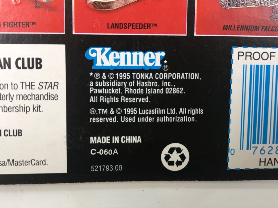 STAR WARS The Power Of The Force Han Solo With Heavy Assault Rifle and Blaster Kenner Tonka Hasbro 1995  69570/69577 New On Card [Photo 12]