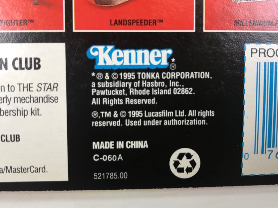 STAR WARS The Power Of The Force C-3PO with Realistic Metalized Body Kenner Tonka Hasbro 1995  69570/69573  New On Card [Photo 11]