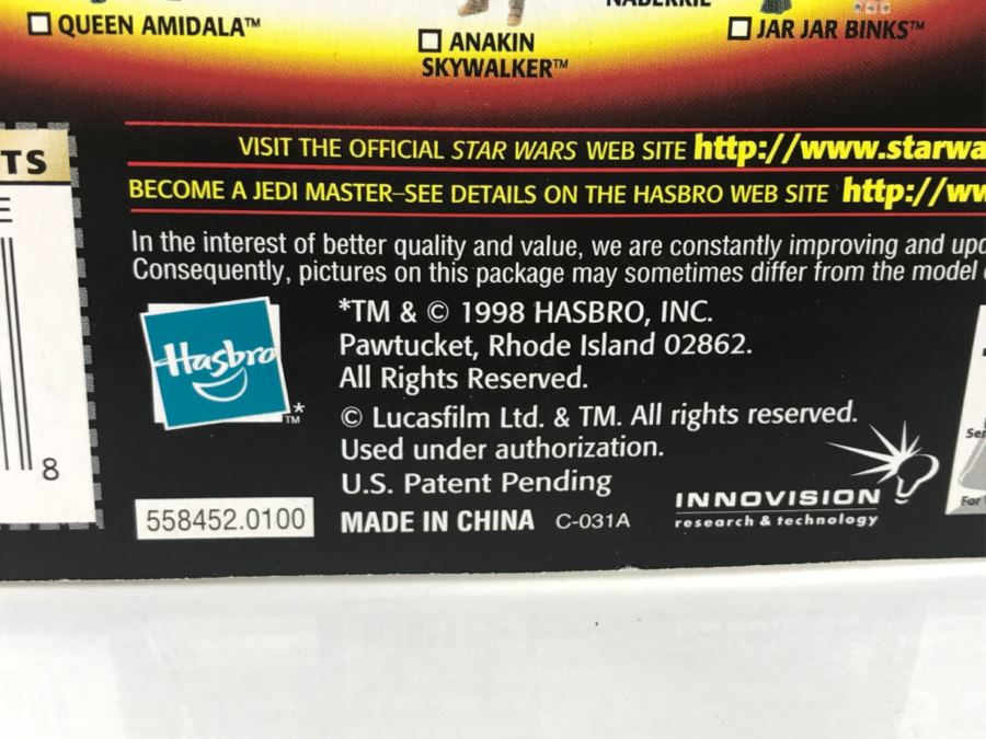 STAR WARS Episode 1 Darth Maul Jedi Duel With Double-Sided Lightsaber CommTech Chip Collection 1 Hasbro 1998 84085/84088 New On Card [Photo 17]