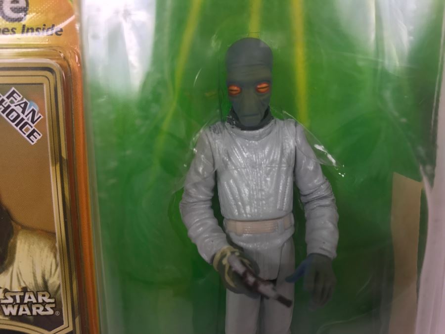 STAR WARS The Power Of The Jedi Collection 2 Ellorrs Madak Fan Choice No 1 Jedi Force File Hasbro 2000 84455 New On Card [Photo 4]