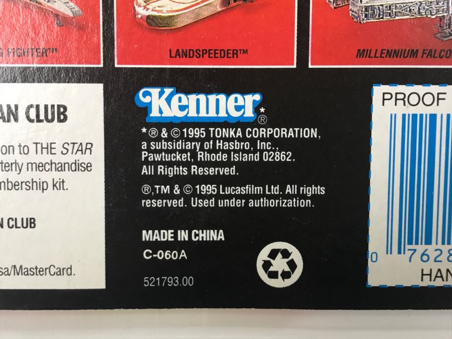 STAR WARS The Power Of The Force Han Solo With Heavy Assault Rifle and Blaster Kenner Tonka Hasbro 1995  69570/69577 New On Card [Photo 11]