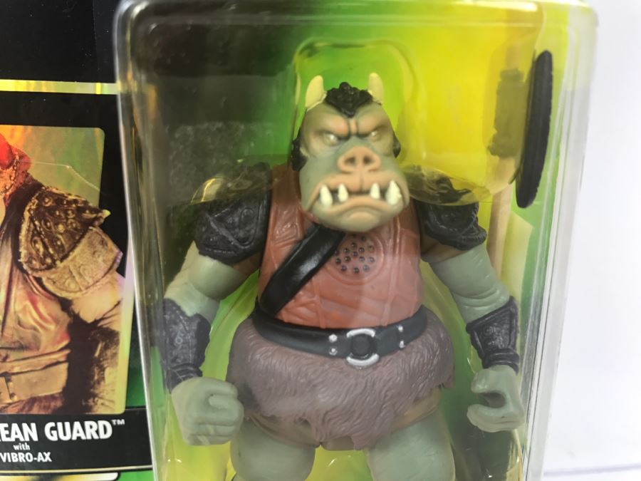 STAR WARS The Power Of The Force Gamorrean Guard with Vibro-Ax Kenner Tonka Collection 2 Kenner Hasbro 1997 69605/69693 New On Card [Photo 6]
