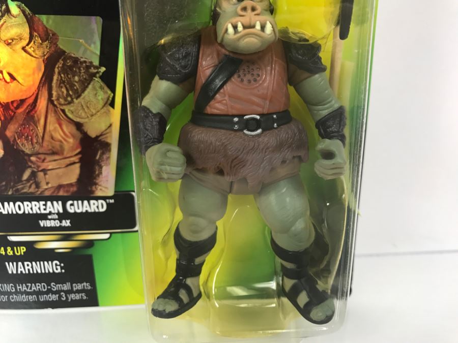 STAR WARS The Power Of The Force Gamorrean Guard with Vibro-Ax Kenner Tonka Collection 2 Kenner Hasbro 1997 69605/69693 New On Card [Photo 7]