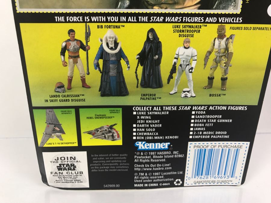 STAR WARS The Power Of The Force Gamorrean Guard with Vibro-Ax Kenner Tonka Collection 2 Kenner Hasbro 1997 69605/69693 New On Card [Photo 12]