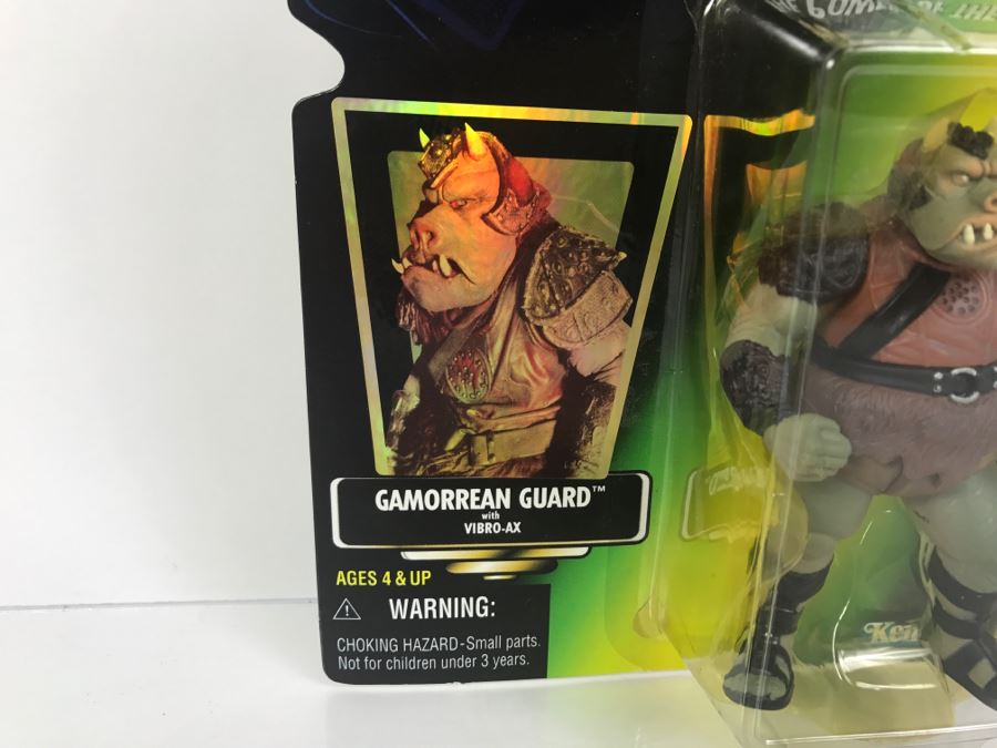 STAR WARS The Power Of The Force Gamorrean Guard with Vibro-Ax Kenner Tonka Collection 2 Kenner Hasbro 1997 69605/69693 New On Card [Photo 8]