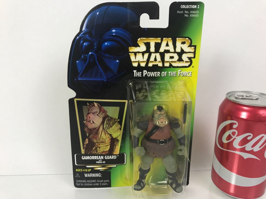 STAR WARS The Power Of The Force Gamorrean Guard with Vibro-Ax Kenner Tonka Collection 2 Kenner Hasbro 1997 69605/69693 New On Card
