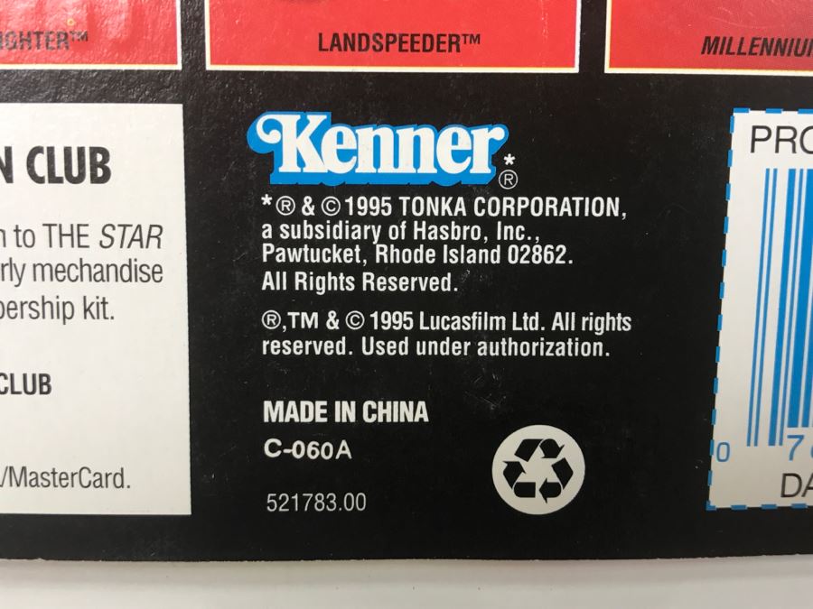 STAR WARS The Power Of The Force Darth Vader With Lightsaber And Removable Cape Kenner Tonka Hasbro 1995  69570/69572 New On Card [Photo 11]