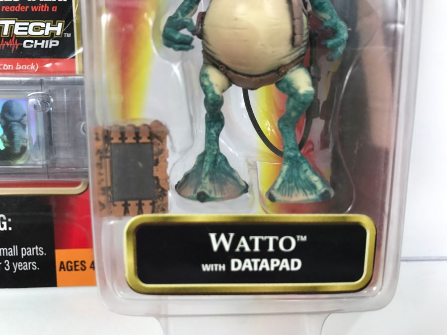 STAR WARS Episode 1 R2-B1 Watto With Datapad CommTech Chip Collection 2 Hasbro 1998 84095/84093 New On Card [Photo 5]