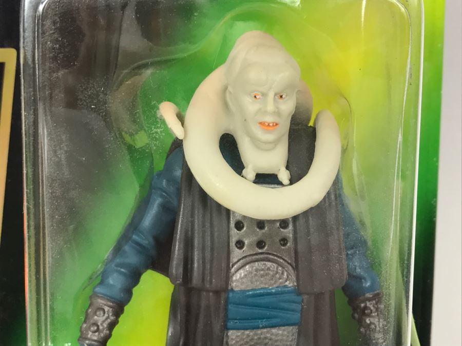 STAR WARS The Power Of The Force Bib Fortuna With Hold-Out Blaster Collection 1 Kenner Hasbro 1996 69570/69634 New On Card [Photo 5]