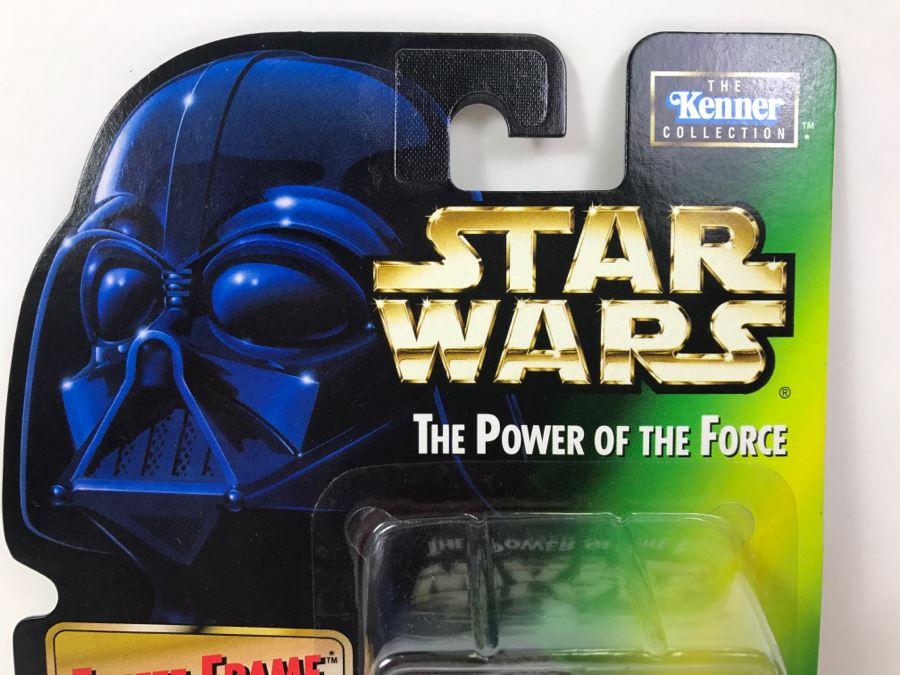 STAR WARS The Power Of The Force Chewbacca as Boushh’s Bounty With Bowcaster Freeze Frame Action Slide Collection 1 Kenner Hasbro 1998 69570/69882 New On Card [Photo 2]