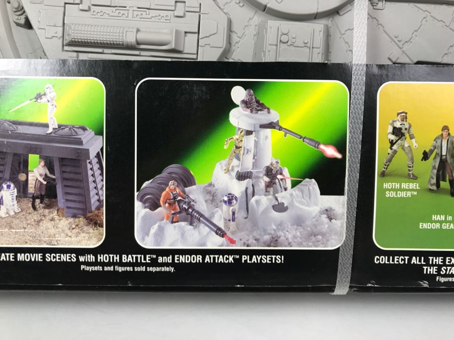 STAR WARS The Power Of The Force Millennium Falcon Carry Case With Wedge Antilles Kenner Hasbro 1997 New In Box [Photo 13]