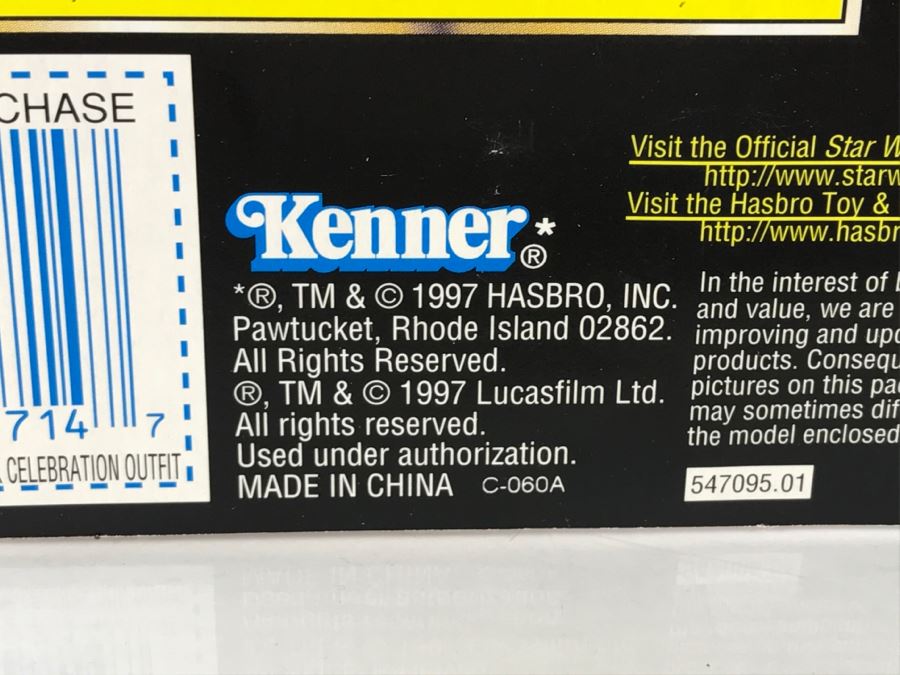 STAR WARS The Power Of The Force Princess Leia Organa in Ewok Celebration Outfit Freeze Frame Action Slide Collection 1 Kenner Hasbro 1997 69570/69714 New On Card [Photo 13]