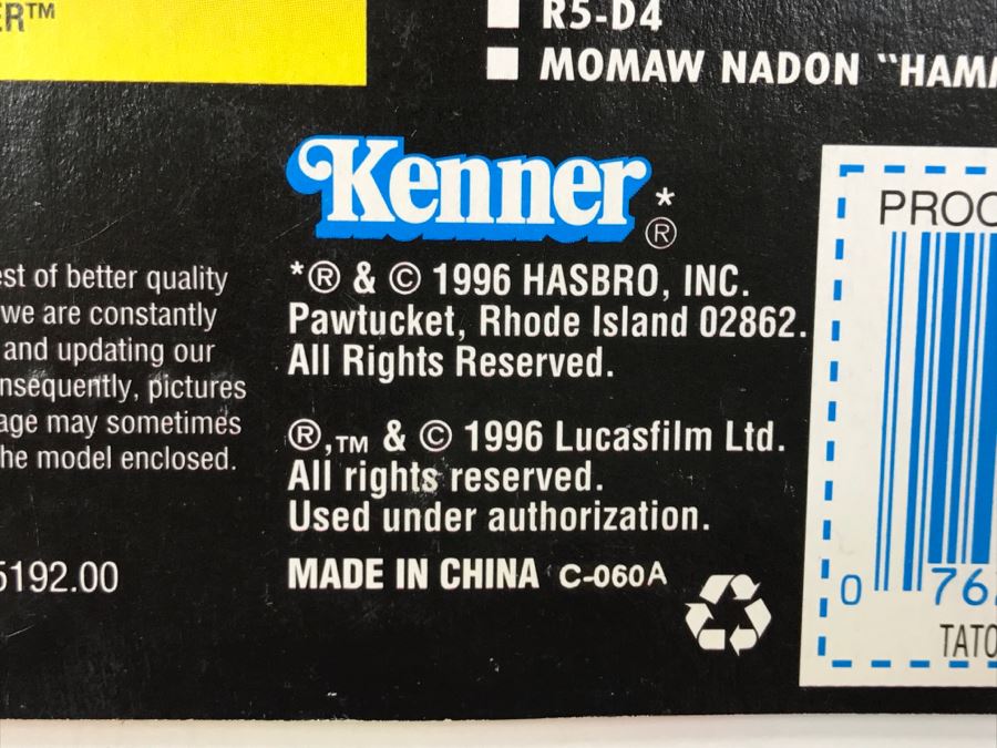 STAR WARS The Power Of The Force Tatooine Stormtrooper With Concussion Grenade Cannon Collection 1 Kenner Hasbro 1996 69570/69601 New On Card [Photo 11]