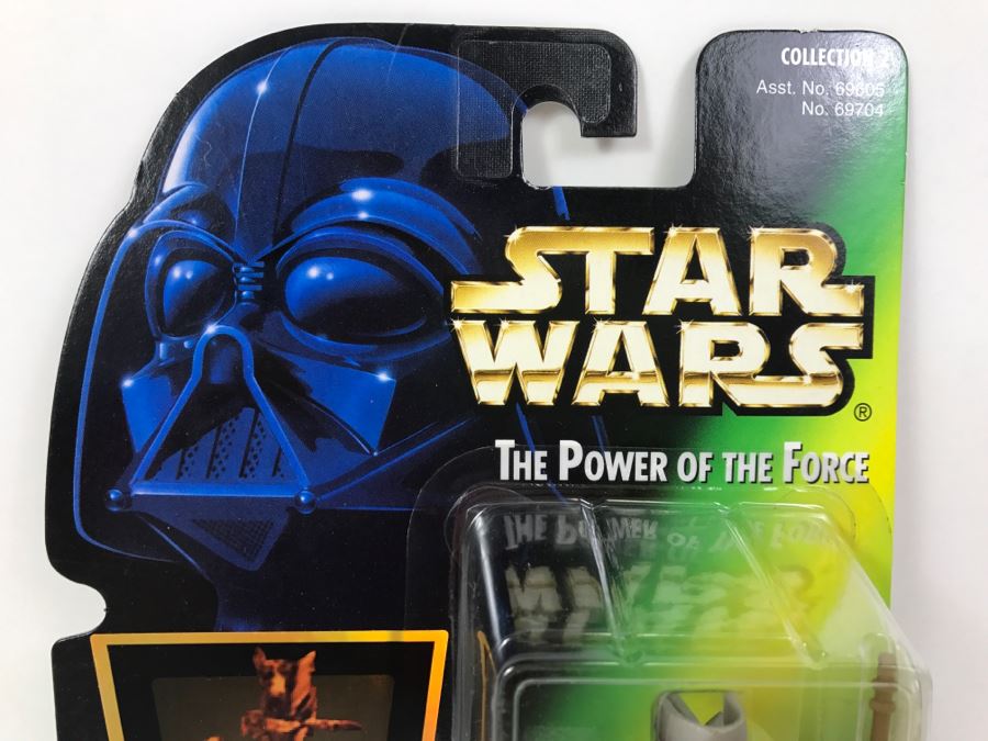 STAR WARS The Power Of The Force ASP-7 Droid With Spaceport Supply Rods Collection 2 Kenner Hasbro 1996 69605/69704 New On Card [Photo 2]