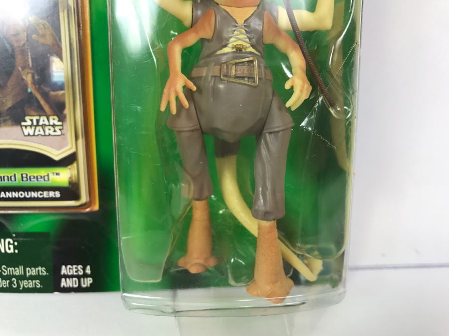 STAR WARS The Power Of The Jedi Fode And Beed Jedi Force File Collection 2 Hasbro 2000 84455 New On Card [Photo 6]