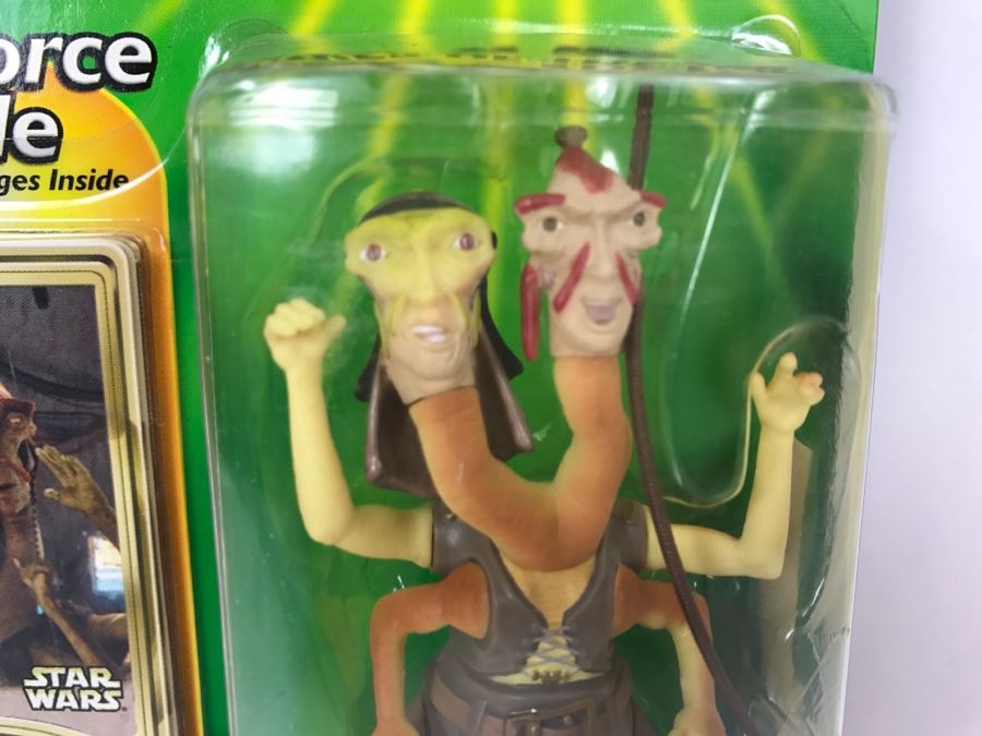 STAR WARS The Power Of The Jedi Fode And Beed Jedi Force File Collection 2 Hasbro 2000 84455 New On Card [Photo 5]