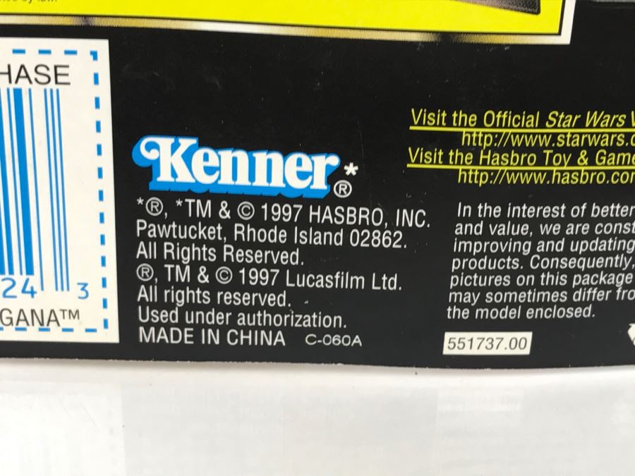 STAR WARS The Power Of The Force Princess Leia Organa With Blaster Rifle And Long Barreled Pistol Freeze Frame Action Slide Collection 1 Kenner Hasbro 1997 69570/69824 New On Card [Photo 12]