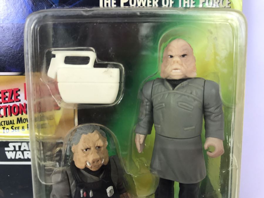 STAR WARS The Power Of The Force Ughaughts With Tool Kit Freeze Frame Action Slide Collection 3 Kenner Hasbro 1998 69605/69837 New On Card [Photo 4]