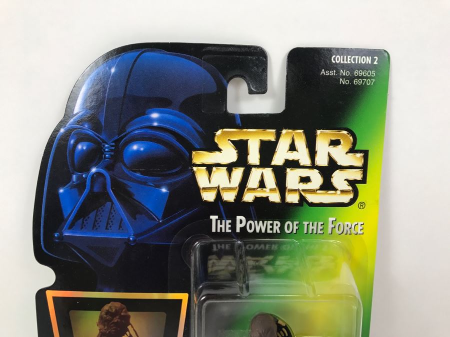 STAR WARS The Power Of The Force Weequay Skiff Guard With Force Pike And Blaster Rifle Collection 2 Kenner Hasbro 1996 69605/69707 New On Card [Photo 2]