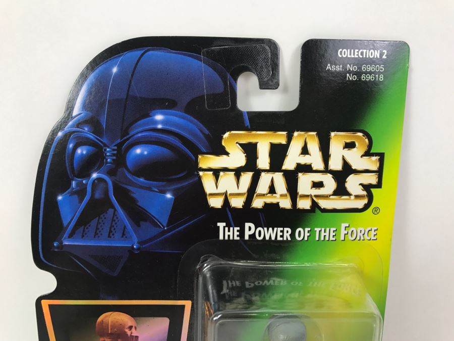 STAR WARS The Power Of The Force 2-1B Medic Droid With Medical Diagnostic Computer Collection 2 Kenner Hasbro 1996 69605/69618 New On Card [Photo 2]