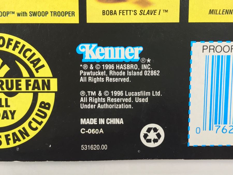 STAR WARS Shadows Of The Empire Prince Vizor With Energy Blade Shields Kenner Hasbro 1996 69605/69594 New On Card [Photo 11]