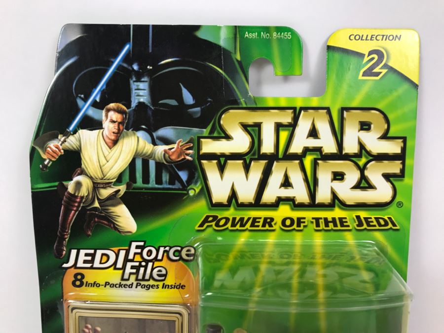 STAR WARS The Power Of The Jedi Sebulba Boonta Eve Challenge Jedi Force File Collection 2 Hasbro 2000 84455 New On Card [Photo 2]