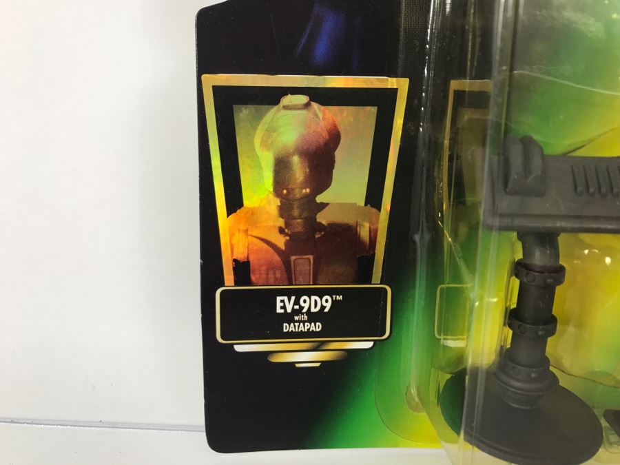 STAR WARS The Power Of The Force EV-9D9 with Datapad Collection 2 Kenner Hasbro 1997 69605/69722 New On Card [Photo 7]