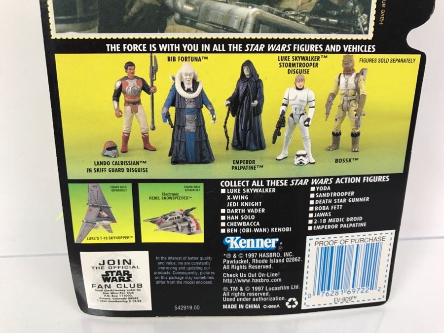 STAR WARS The Power Of The Force EV-9D9 with Datapad Collection 2 Kenner Hasbro 1997 69605/69722 New On Card [Photo 10]