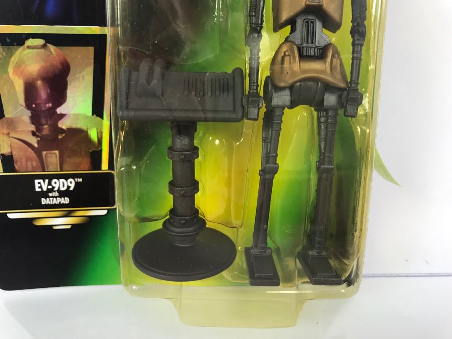 STAR WARS The Power Of The Force EV-9D9 with Datapad Collection 2 Kenner Hasbro 1997 69605/69722 New On Card [Photo 6]