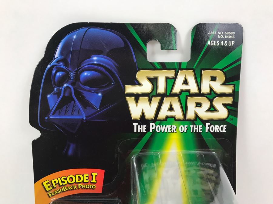 STAR WARS The Power Of The Force R2-D2 With Launching Lightsaber Episode 1 FlashBack Photo Kenner Hasbro 1998 69680/84043 New On Card [Photo 2]