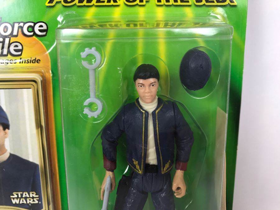 STAR WARS The Power Of The Jedi Bespin Guard Cloud City Security Jedi Force File Collection 2 Hasbro 2000 84455 New On Card [Photo 5]