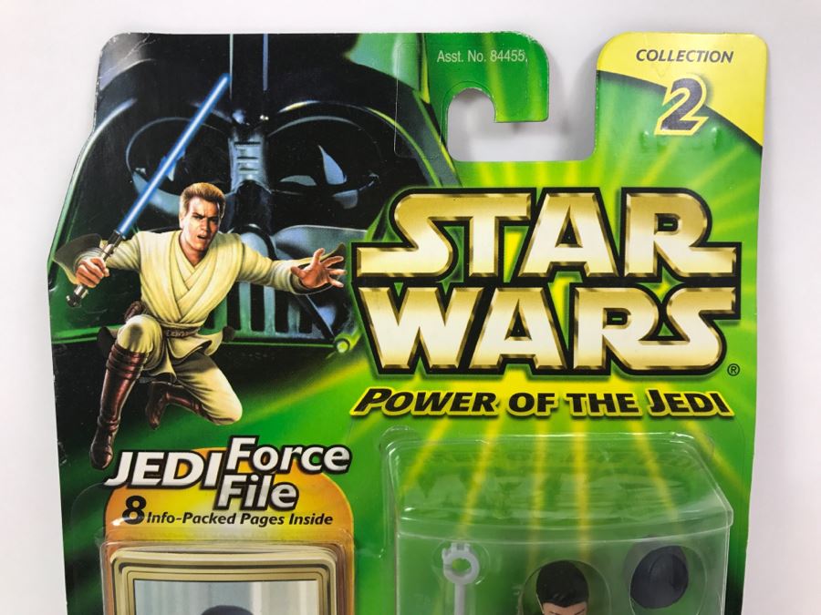 STAR WARS The Power Of The Jedi Bespin Guard Cloud City Security Jedi Force File Collection 2 Hasbro 2000 84455 New On Card [Photo 2]
