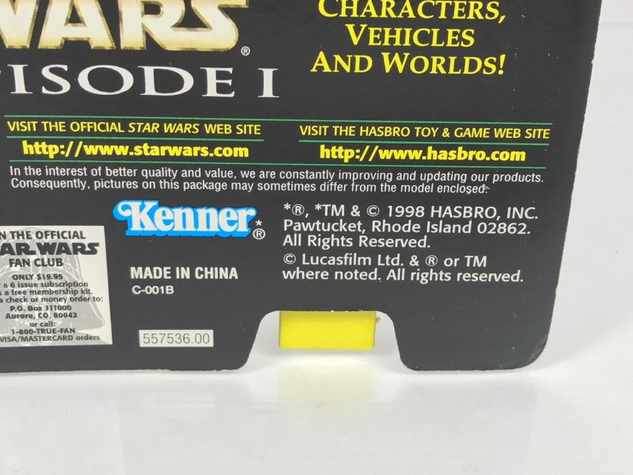 STAR WARS The Power Of The Force Hoth Chewbacca With Bowcaster Rifle Episode 1 Flashback Photo Kenner Hasbro 1998 69680/84051 New On Card [Photo 11]