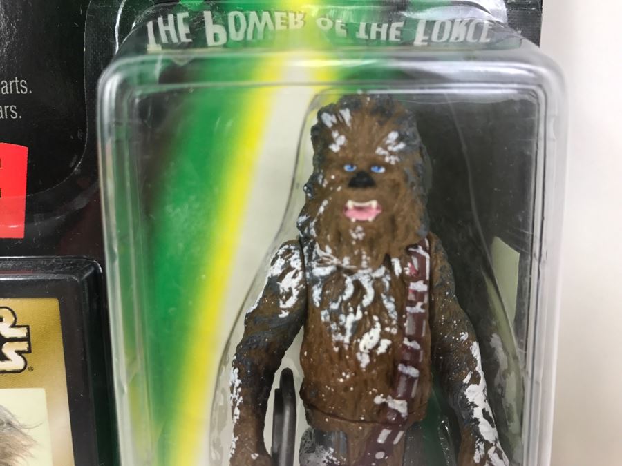 STAR WARS The Power Of The Force Hoth Chewbacca With Bowcaster Rifle Episode 1 Flashback Photo Kenner Hasbro 1998 69680/84051 New On Card [Photo 5]
