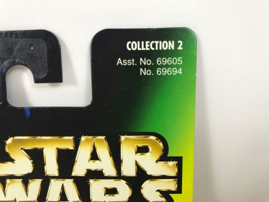 STAR WARS The Power Of The Force Nien Nunb With Blaster Pistol and Blaster Rifle Collection 2 Kenner Hasbro 1997 69605/69694 New On Card [Photo 3]