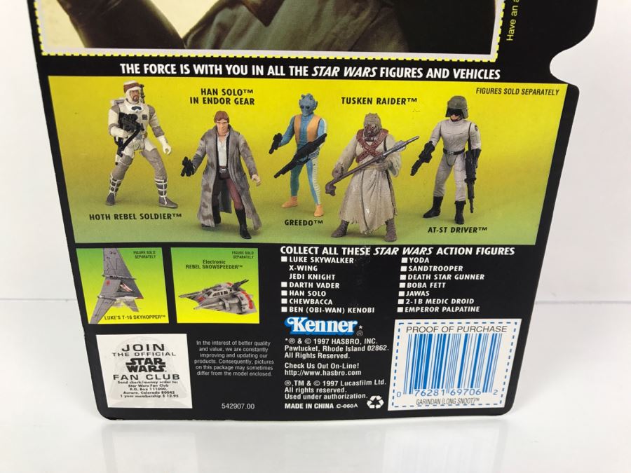 STAR WARS The Power Of The Force Garindan Long Snoot With Hold-Out Pistol Collection 3 Kenner Hasbro 1997 69705/69706 New On Card [Photo 10]