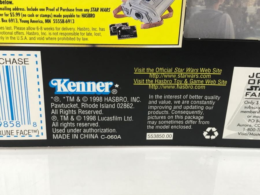 STAR WARS The Power Of The Force Orrimaarko Prune Face With Blaster Rifle Freeze Frame Action Slide Collection 1 Kenner Hasbro 1998 69570/69858 New On Card [Photo 11]