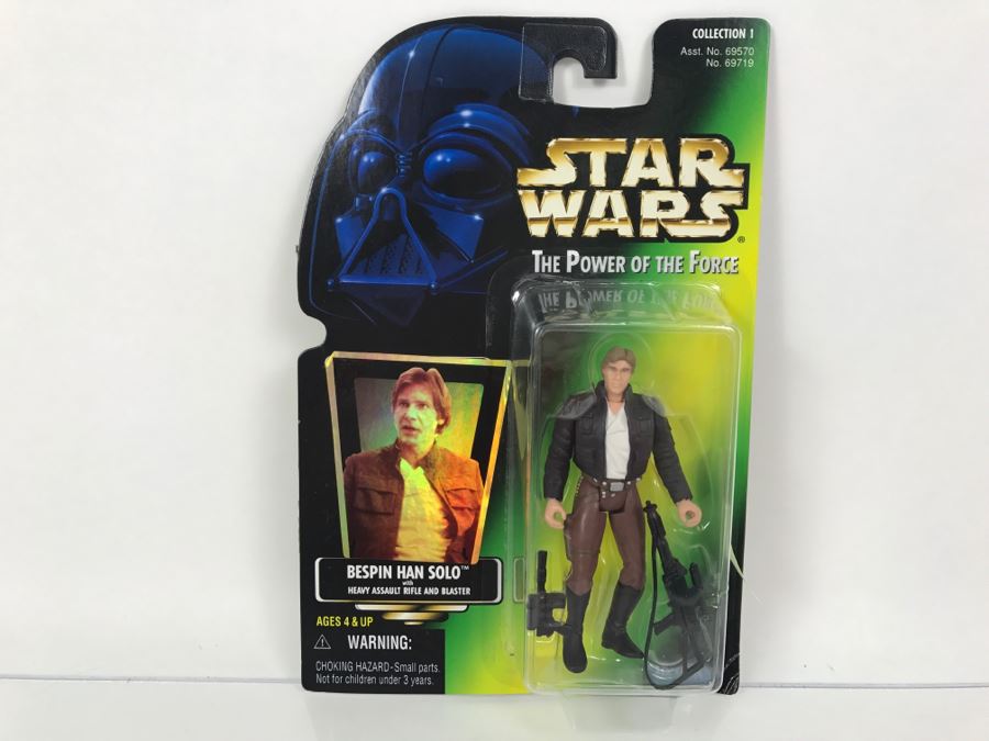 STAR WARS The Power Of The Force Bespin Han Solo With Heavy Assault ...