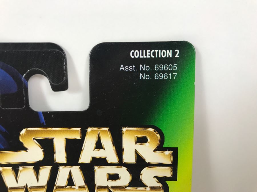 STAR WARS The Power Of The Force Bossk With Blaster Rifle and Pistol Collection 2 Kenner Hasbro 1996 69605/69617 New On Card [Photo 3]