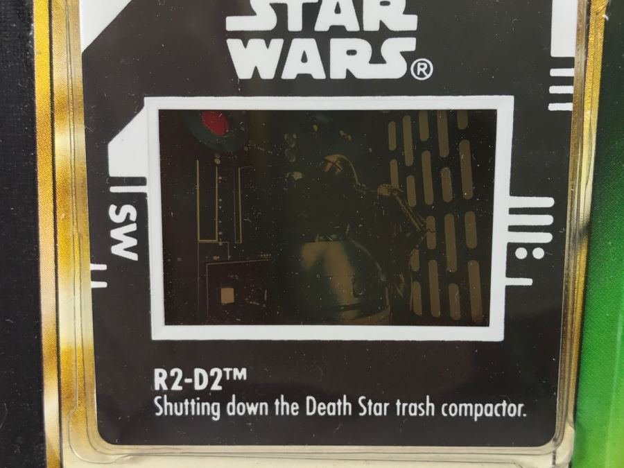 STAR WARS The Power Of The Force R2-D2 Freeze Frame Action Slide Collection 1 Kenner Hasbro 1997 69570/69831 New On Card [Photo 6]