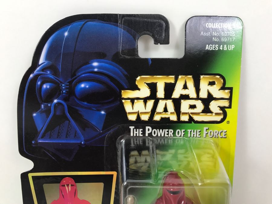STAR WARS The Power Of The Force Emperor’s Royal Guard With Force Pike Collection 3 Kenner Hasbro 1997 69705/69717 New On Card [Photo 2]
