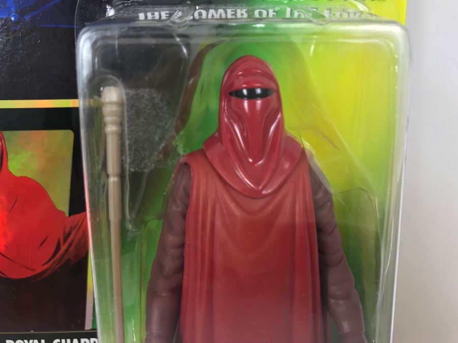 STAR WARS The Power Of The Force Emperor’s Royal Guard With Force Pike Collection 3 Kenner Hasbro 1997 69705/69717 New On Card [Photo 5]