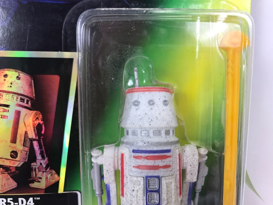 STAR WARS The Power Of The Force R5-D4 With Concealed Missile Launcher Collection 2 Kenner Hasbro 1996 69605/69598 New On Card [Photo 5]