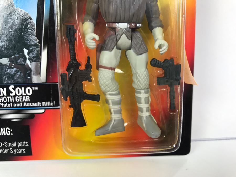 Action Figure Star Wars Han Solo In Hoth Gear - The Power Of The Force - Giocattolo Collezionabile