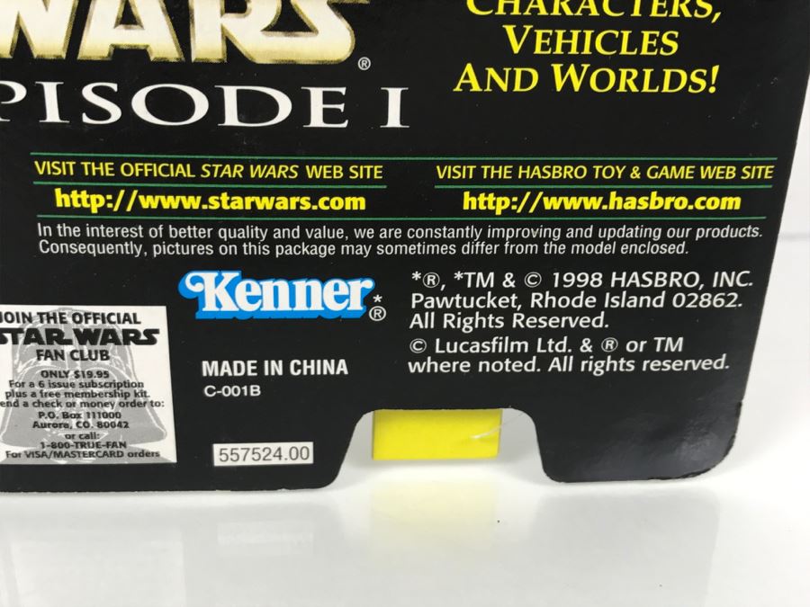 STAR WARS The Power Of The Force Luke Skywalker With Blaster Rifle And Electrobinoculars Episode 1 Flashback Photo Kenner Hasbro 1998 69680/84036 New On Card [Photo 11]